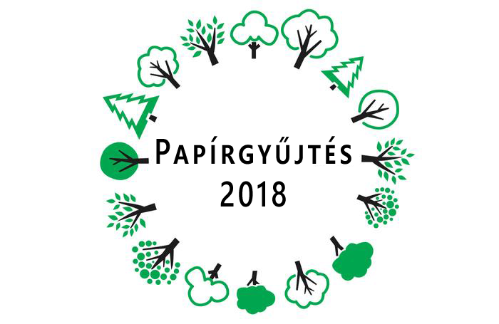 Papírgyűjtés 2018 tavasz