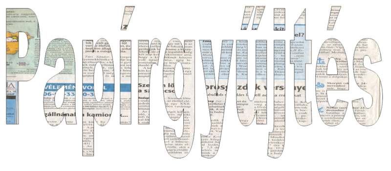 Őszi papírgyűjtés