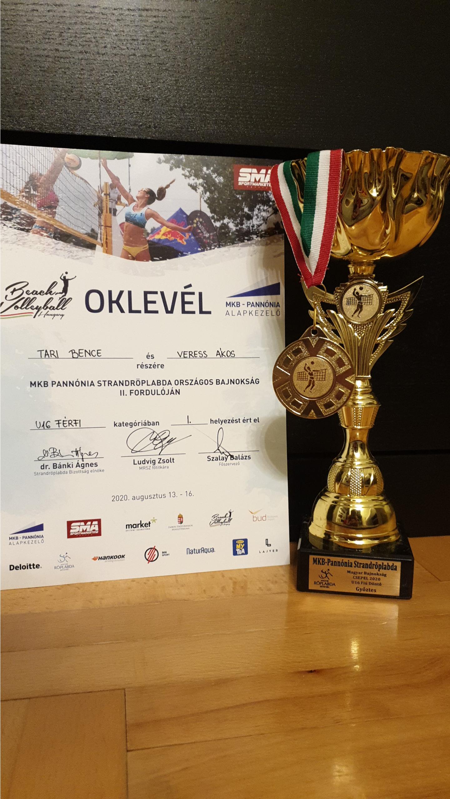 Országos bajnokok  (2)